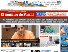 Tablet Screenshot of elmonitorparral.com